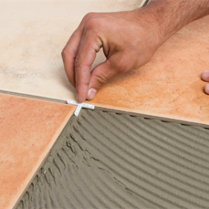 tile-laying services